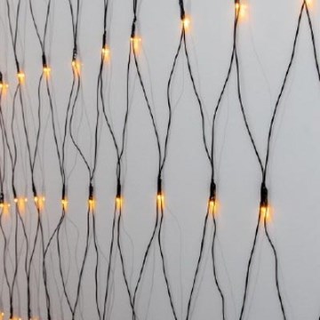 Eglo - Catena natalizia LED da esterno 160xLED 2m IP44 bianco caldo