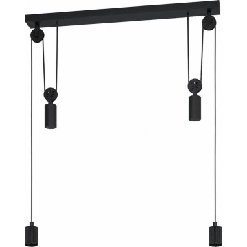 Eglo - Cavo di alimentazione WINKWORTH 2xE27/40W/230V nero