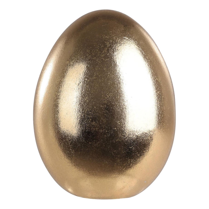 Eglo - Ceramica decorazione 14x11 cm uovo/oro