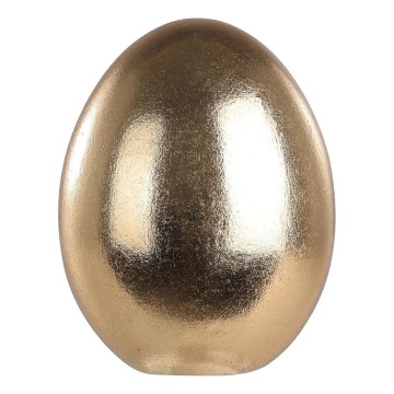 Eglo - Céramique décoration 9,5x7 cm œuf/doré