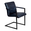 Eglo - Chaise de salle à manger 90x53 cm bleu
