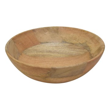 Eglo - Ciotola in legno diametro 24,5 cm marrone