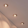 Eglo - Confezione da 3 faretti LED da incasso TEDO 1x GU10-LED/5W/230V