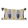 Eglo - Cuscino decorativo 35x60 cm grigio/giallo