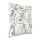Eglo - Cuscino decorativo 45x45 cm bianco/nero