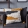 Eglo - Cuscino decorativo 45x45 cm giallo/grigio
