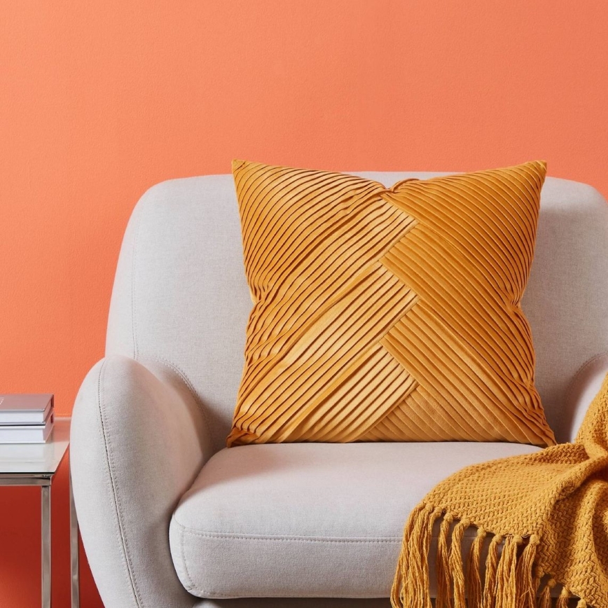 Eglo - Cuscino decorativo 45x45 cm giallo
