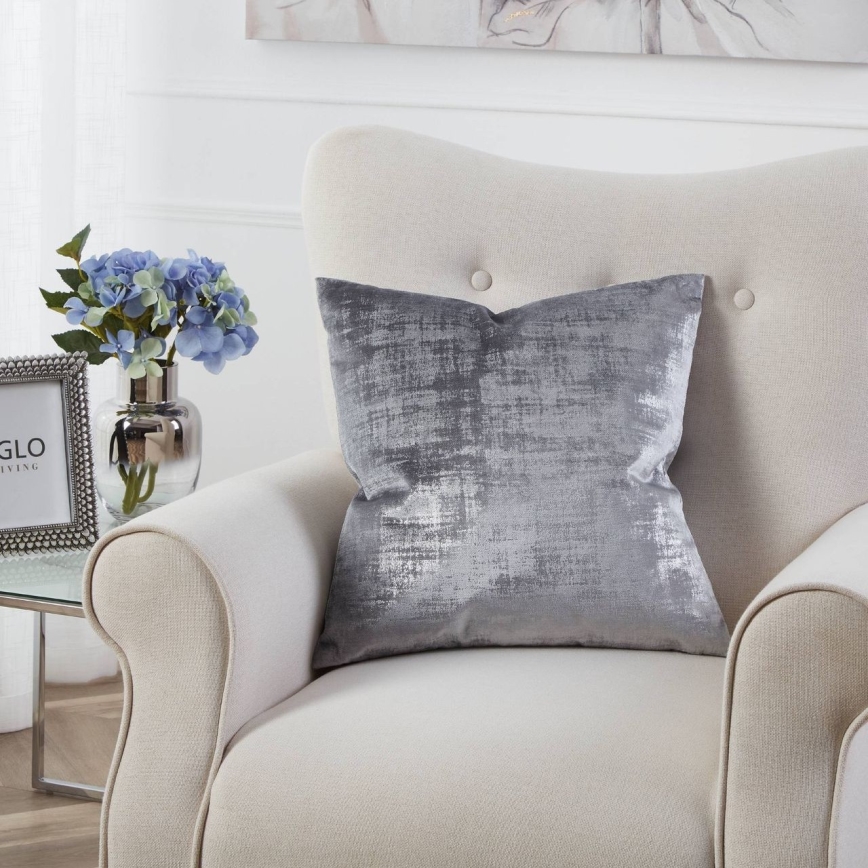 Eglo - Cuscino decorativo 45x45 cm grigio