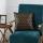 Eglo - Cuscino decorativo 45x45 cm nero/oro