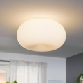 EGLO - Deckenleuchte OPTICA 2xE27/60W/230V Opalglas d 35 cm