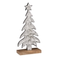 Eglo - Décoration de Noël 27x13 cm arbre/argent