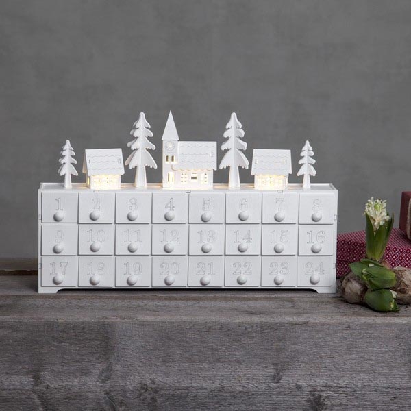 Eglo - Décoration de noël 4xLED/0,03W/2xAA