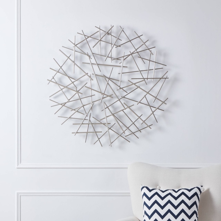 Eglo -  Decorazione da muro diametro 81 cm cromo opaco