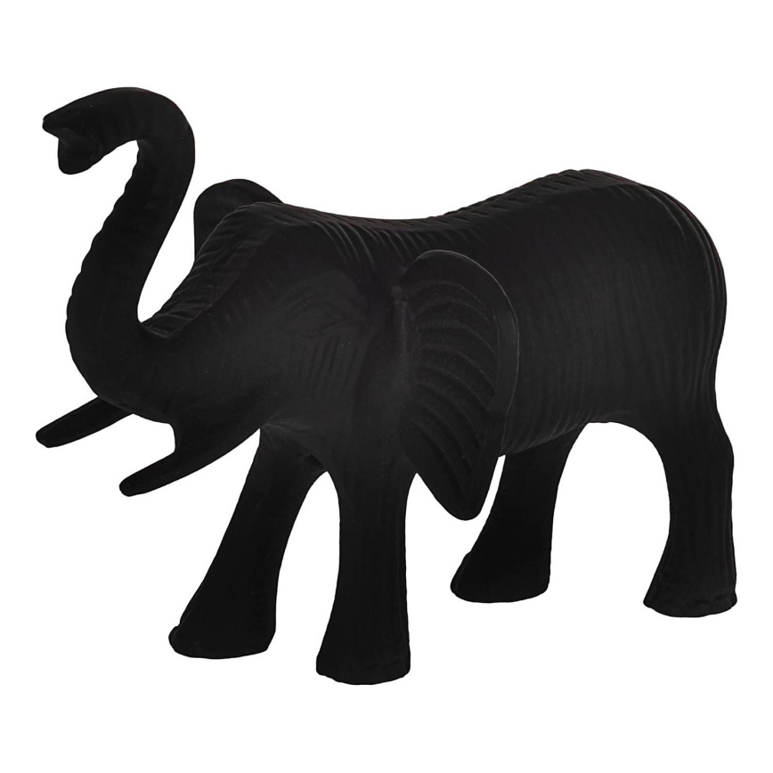 Eglo - Decorazione di metallo 15x18,5 cm elefante/nero