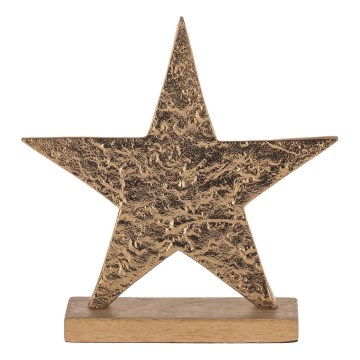 Eglo - Decorazione natalizia 21x20,5 cm stella/oro