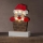 Eglo - Decorazione natalizia LED 6xLED/0,06W/2xAA Babbo Natale