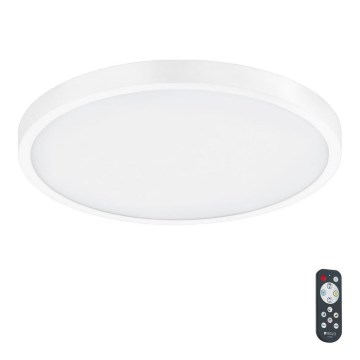Eglo - Dimmbare LED-Deckenleuchte, 20 W, 230 V, mit Fernbedienung, Ø 30 cm