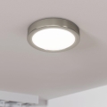 Eglo - Dimmbare LED-Deckenleuchte LED/11W/230V matt Chrom