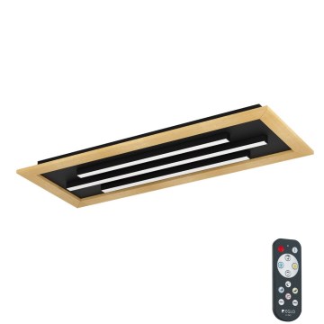 Eglo – Dimmbare LED-Deckenleuchte LED/32,1W/230V + Fernbedienung