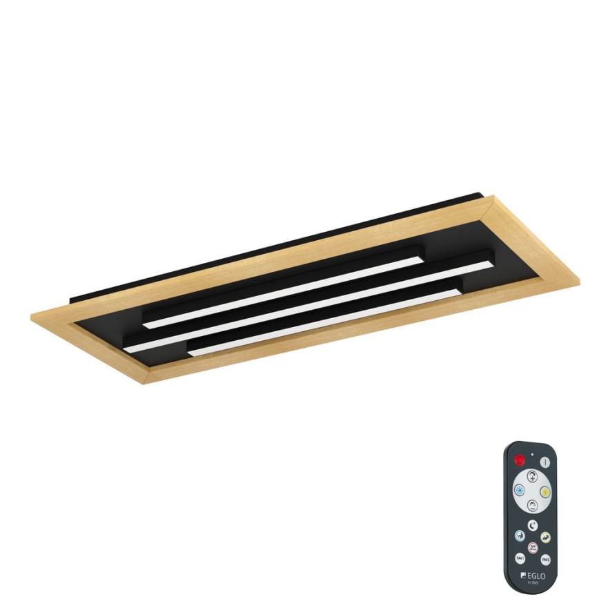 Eglo – Dimmbare LED-Deckenleuchte LED/32,1W/230V + Fernbedienung