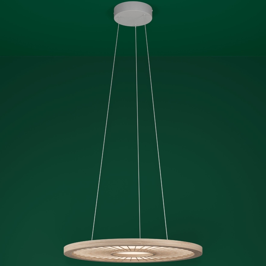 Eglo - Dimmbare LED-Hängeleuchte LED/36W/230V 4000K beige