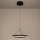 Eglo - dimmbare LED-Pendelleuchte an Seil LED/34,5W/230V 2200-6500K schwarz + Fernbedienung