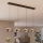Eglo - Dimmbare LED-Pendelleuchte mit Seilabhängung 4xLED/5,8W/230V schwarz/rauchfarben