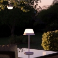 Eglo - Dimmbare LED-RGBW-Außenleuchte mit Touch-Funktion 2-in-1 LED/1,5W/5V 2600 mAh IP54 violett