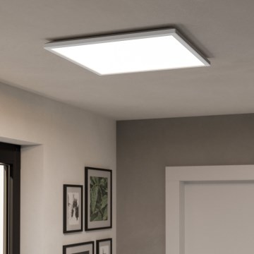Eglo - Dimmbare LED-RGBW-Deckenleuchte für Badezimmer LED/17W/230V 2700-6500K 50x50 cm IP44 weiß ZigBee
