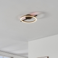 Eglo - Dimmbare LED-RGBW-Deckenleuchte LED/17W/230V 2700-6500K schwarz + Fernbedienung