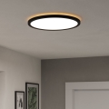 Eglo - Dimmbare LED-RGBW-Outdoor-Deckenleuchte LED/18,5W/230V 2700-6500K d 38,9cm IP44 schwarz ZigBee