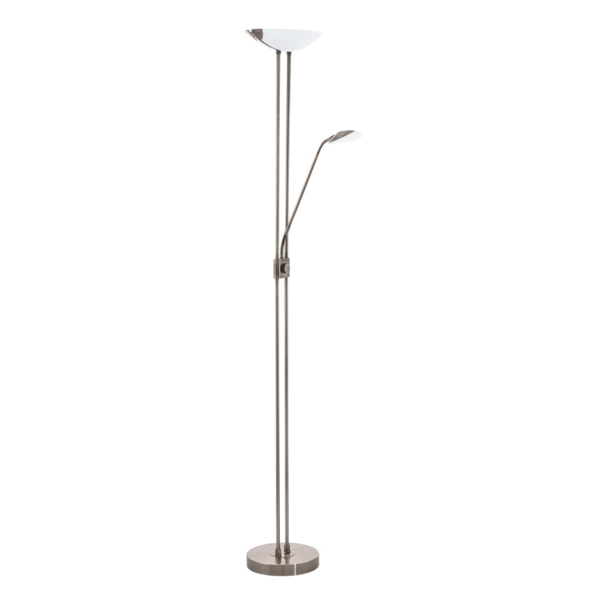 Eglo - Dimmbare LED-Stehleuchte LED/20W + LED/2,5W bronzen