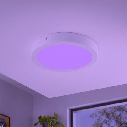 Eglo - Dimmbare RGBW-Deckenleuchte FUEVA-C LED/21W/230V