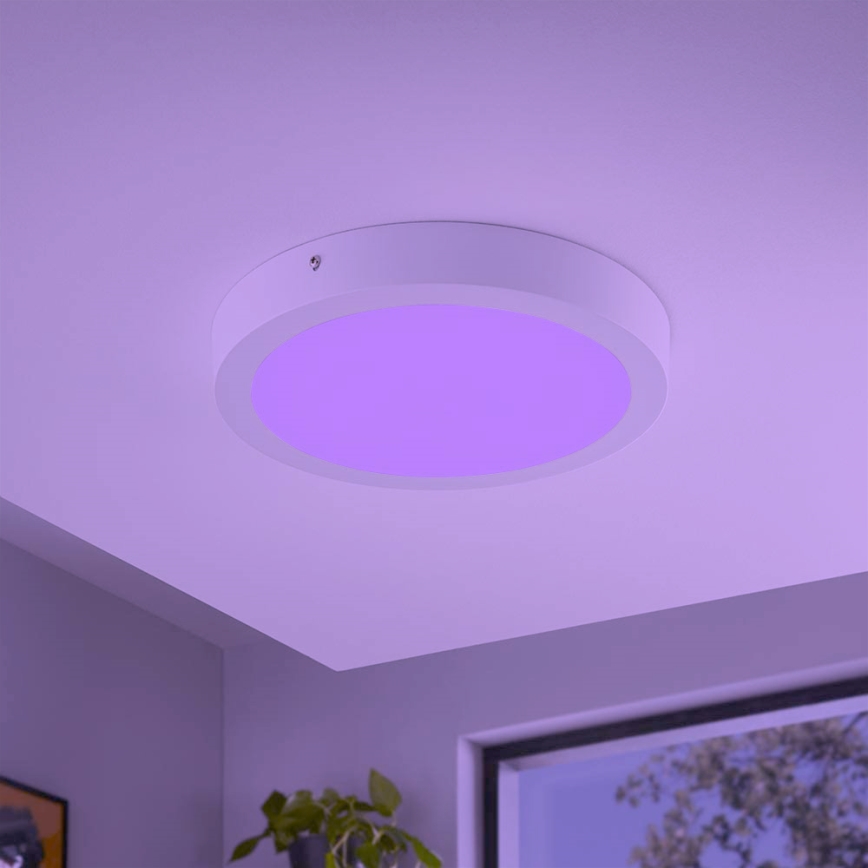 Eglo - Dimmbare RGBW-Deckenleuchte FUEVA-C LED/21W/230V