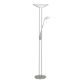 EGLO - Dimmbare Stehleuchte BAYA 1xR7s/230W+1xG9/33W matt Chrom