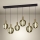 Eglo - dimmbarer LED-Kronleuchter 3xLED/5W/230V + 3xLED/6,5W + 6xLED/1,6W goldfarben