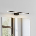 Eglo - Éclairage miroir LED pour salle de bains, 10 W/230 V, 3000/4000/6500 K, 60 cm, IP44, noir