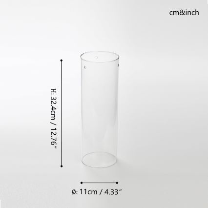 Eglo - Ersatzglas für Hängeleuchte PINTO d 11 cm äußere