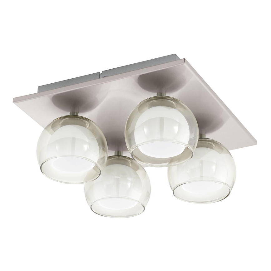 Eglo - Ersatzglas für Hängeleuchte und Deckenleuchte ROMAGNESE d 5,5 cm innen/milchig