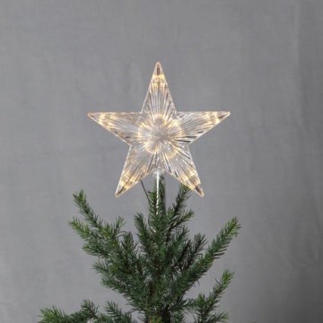 Eglo - Etoile de noël 10xLED/0,06W/2xAA