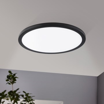 Eglo - Faretto da incasso a LED LED/22W/230V 3000K nero Ø 22,5 cm