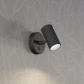 Eglo - Faretto da parete orientabile 1xGU10/5W/230V nero