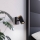 Eglo - Faretto da parete per bagno 1xGU10/3W/230V IP44 nero/beige