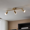 Eglo - Faretto LED 3xGU10/2,8W/230V 3000K oro