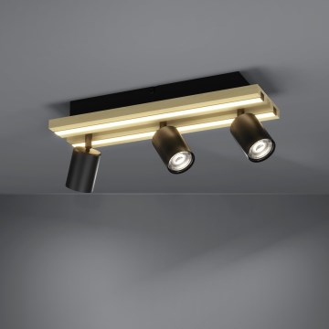 Eglo - Faretto LED 3xLED/2,2W/230V + 2xLED/1,2W + 2xLED/2W beige/nero