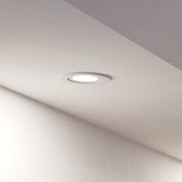 Eglo - Faretto LED ad incasso per bagno 1xGU10/4,5W/230V IP44 bianco