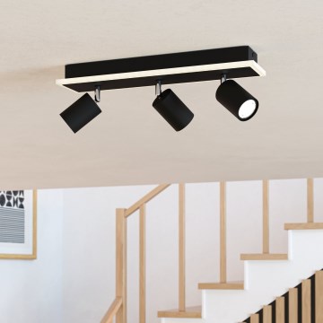 Eglo - Faretto LED LED/20W/230V nero