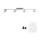 Eglo - Faretto LED MY CHOICE 4xE14/4W/230V cromo opaco/bianco