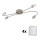 Eglo - Faretto LED MY CHOICE 4xE14/4W/230V cromo opaco/bianco