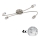 Eglo - Faretto LED MY CHOICE 4xE14/4W/230V cromo opaco/bianco/nero